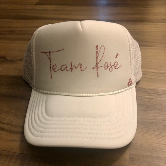 Mother Trucker Team Rose White Pink Hat New - Picture 4 of 4
